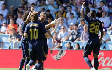 Igrači Reala slave prvi gol u Vigu