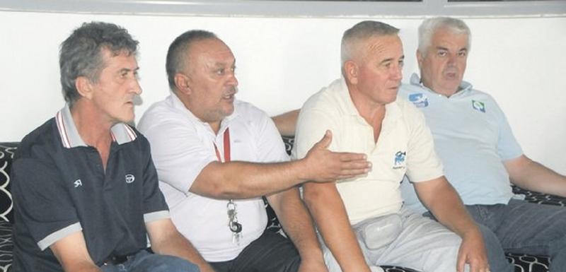 Bečanović i Šuškavčević (prvi i treći slijeva)