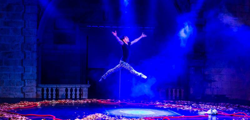 Sergej Polunjin u predstavi “Posvećenje” u Kotoru