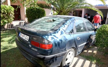 Dvorište u kome je aktivirana naprava