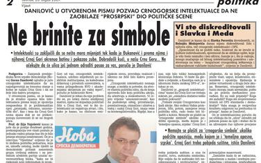 Vijesti, 20. avgust 2009.
