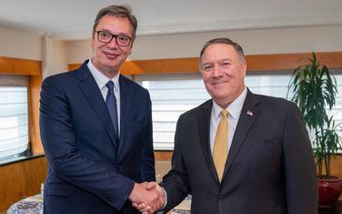 Vučić i Pompeo