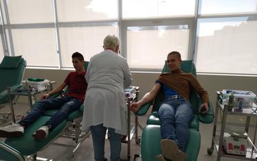 Sa jedne od akcija dobrovoljnih davalaca