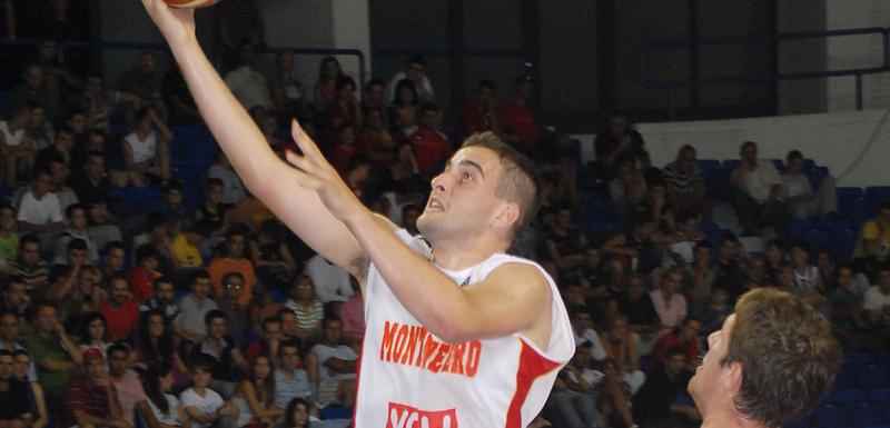 Bojan Bakić u dresu reprezentacije Crne Gore