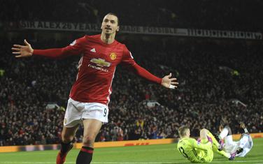 Zlatan Ibrahimović u dresu Mančester junajteda