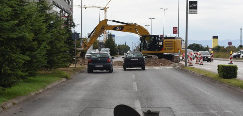 Radovi na Bulevaru Josipa Broza