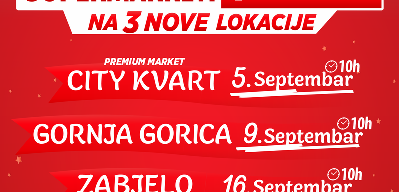 Franca na novim lokacijama