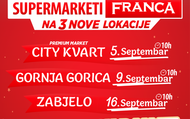 Franca na novim lokacijama