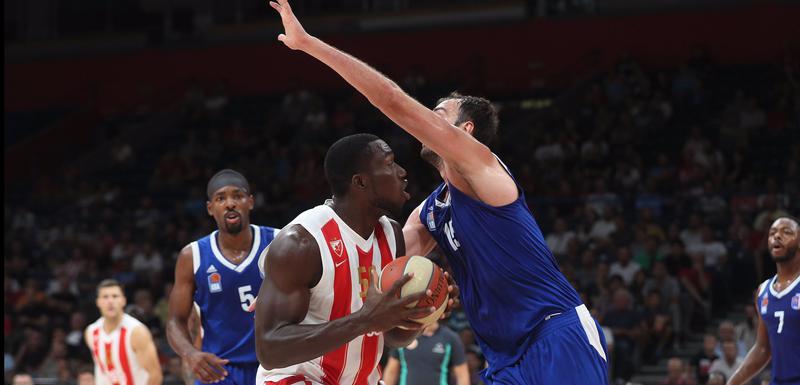 Sa večerašnjeg meča Crvena zvezda - Mornar