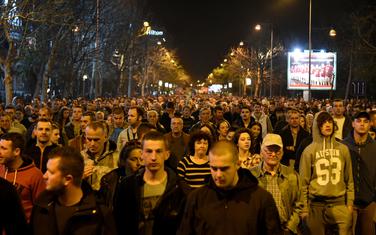 Sa jednog od okupljanja kojem je prisustvovalo više hiljada ljudi