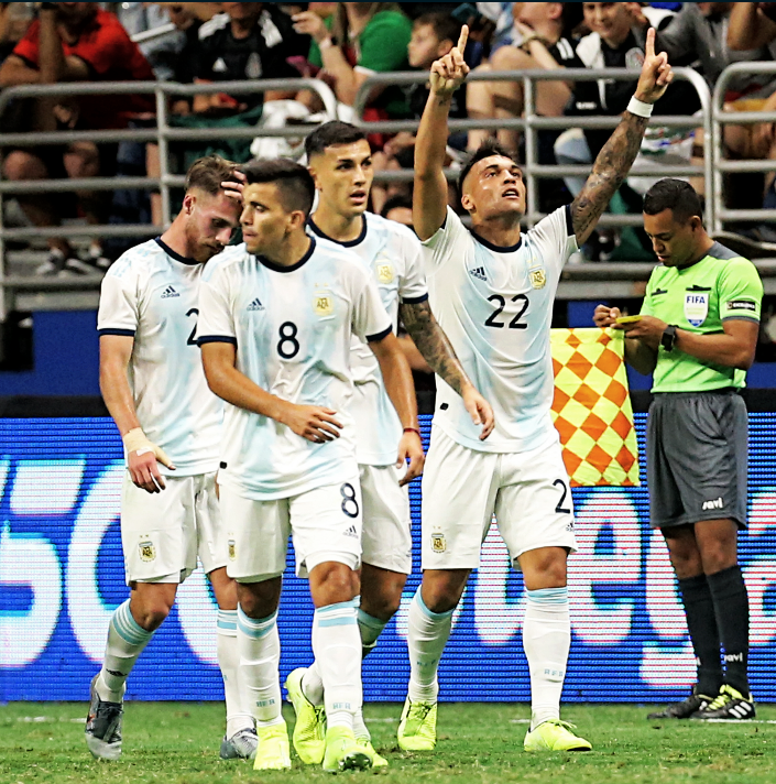 Slavlje igrača Argentine