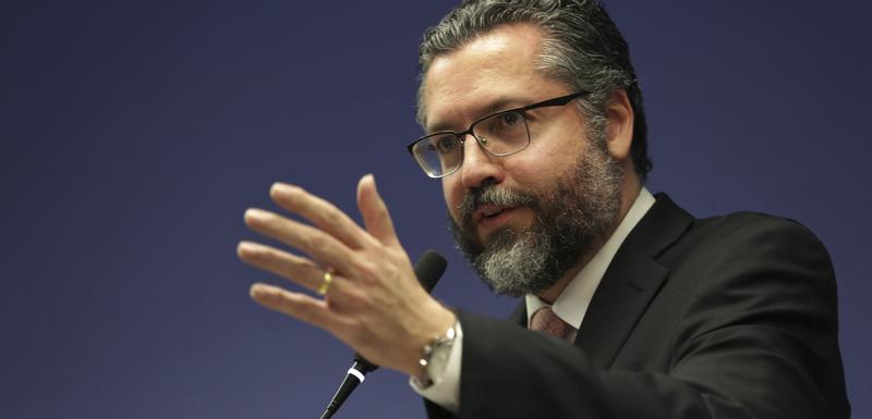 Brazilski šef diplomatije Ernesto Araužo