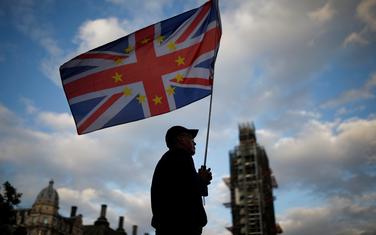Sa jednog od protesta protivnika Bregzita ispred britanskog parlamenta