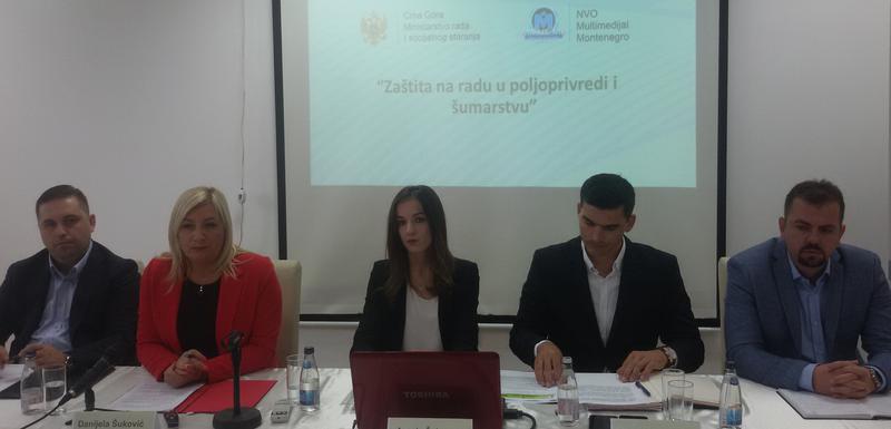 Sa konferencije za medije "Zaštita na radu u poljoprivredi i šumarstvu"