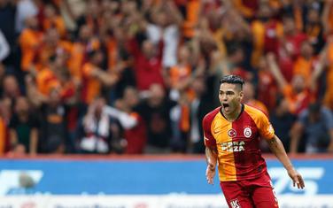Radamel Falkao slavi prvi gol u dresu Galate