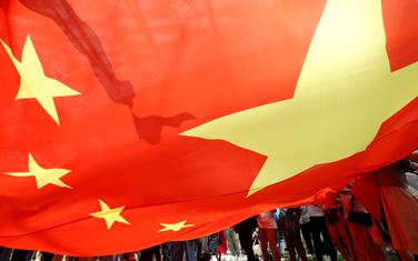Pristalice Kine u Hongkongu