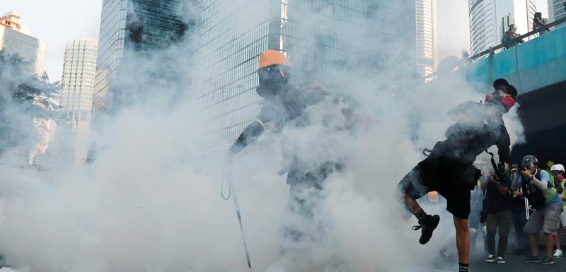 Detalj sa protesta