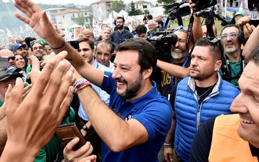 Salvini među pristalicama