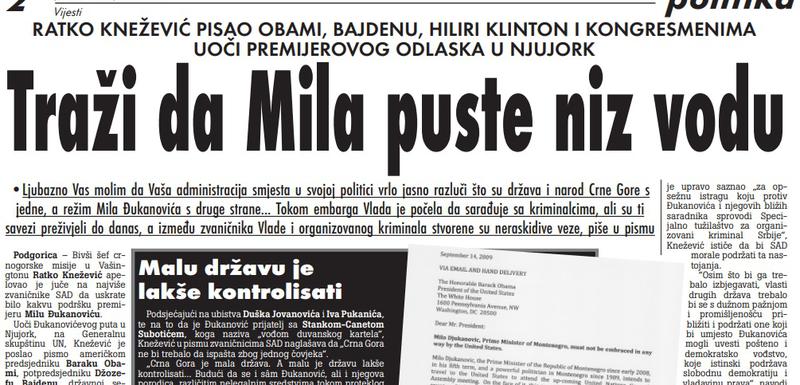Vijesti, 18. septembar 2009.