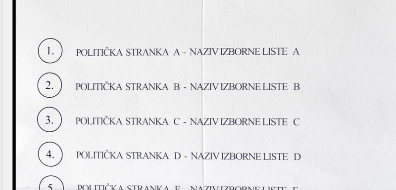Demokrate traže da izborni listići budu deblji i neprozirni