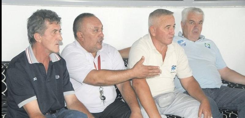 Bečanović i Šuškavčević (prvi i treći s lijeva)