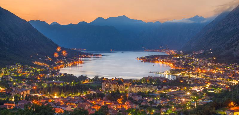 Pogled na Bokokotorski zaliv