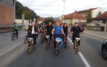Sa biciklijade u Bijelom Polju