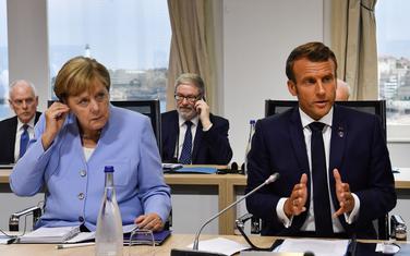 Merkel i Makron