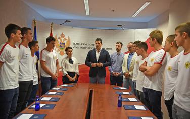 Prijem u Ministarstvu sporta