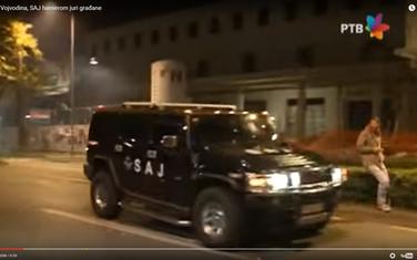 Hamer nakon razbijanja protesta 2015. godine