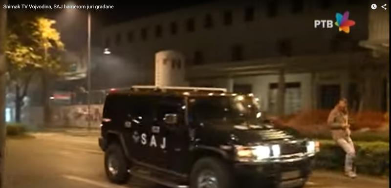Hamer nakon razbijanja protesta 2015. godine