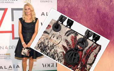 Lidija Đukanović nosi torbu marke "Dior"