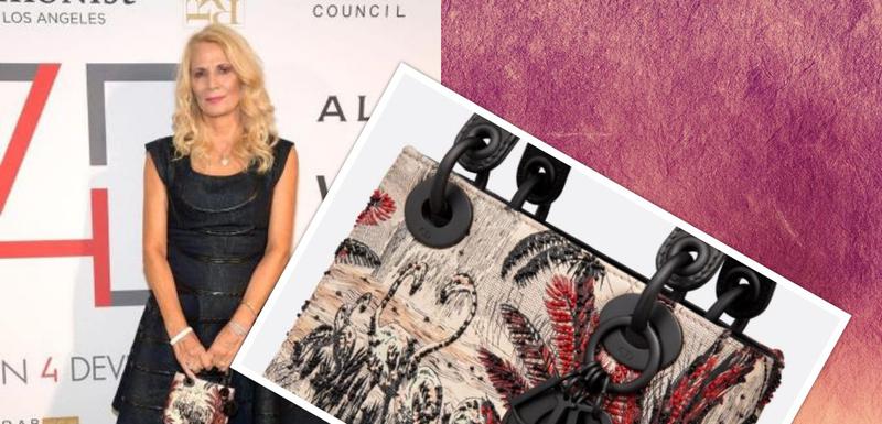 Lidija Đukanović nosi torbu marke "Dior"