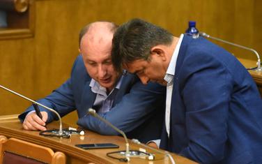 Milan Knežević i Nebojša Medojević