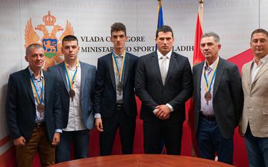 Sa prijema u Ministarstvu sporta
