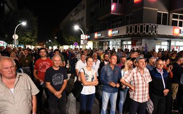 Sa sinoćnjeg protesta