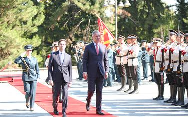 Stevo Pendarovski, Milo Đukanović