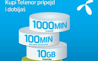 Novi Telenor pripejd paket