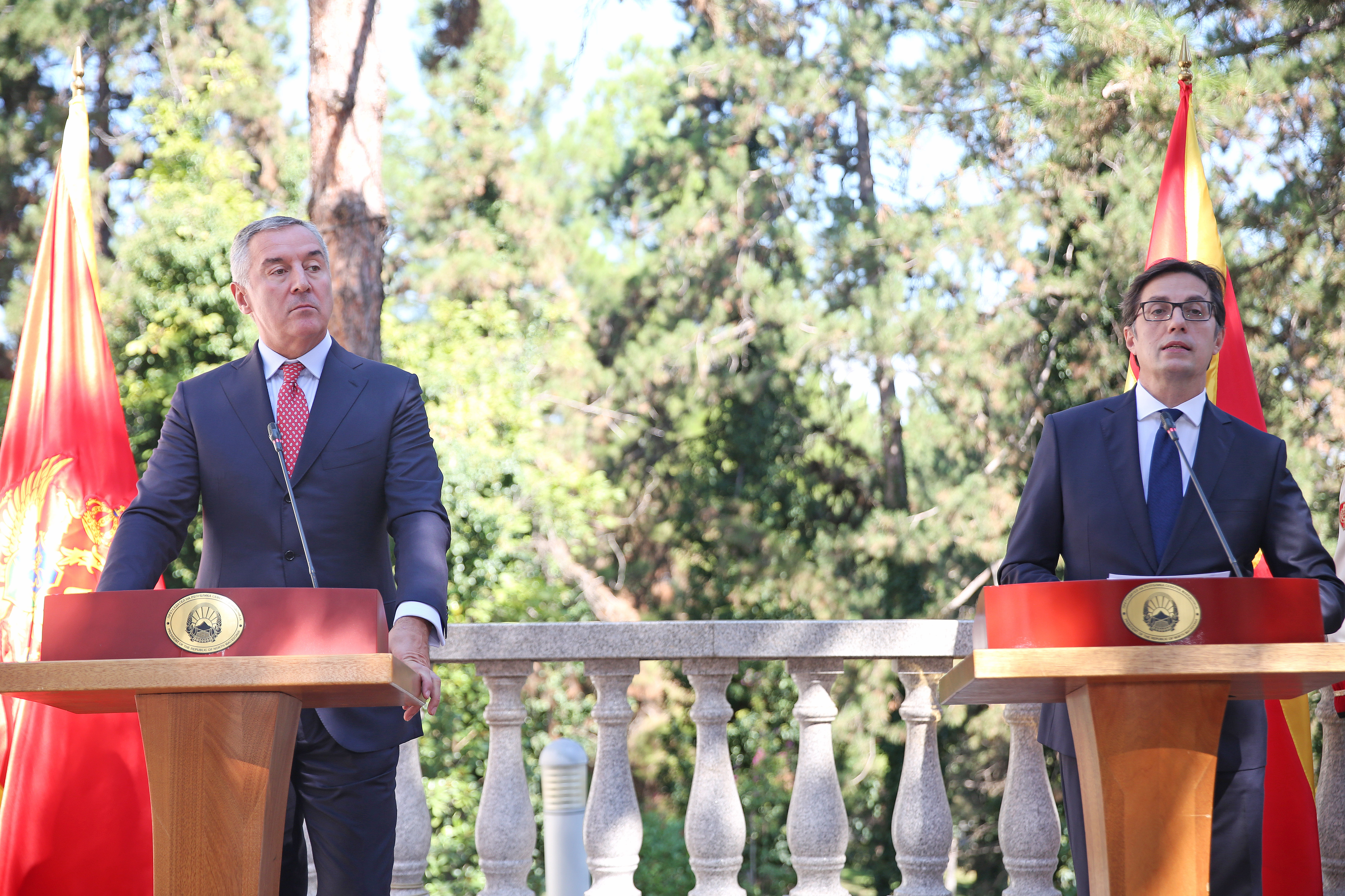 Milo Đukanović, Stevo Pendarovski