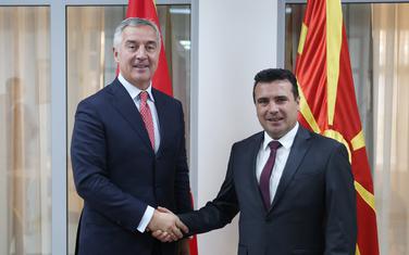 Đukanović i Zaev