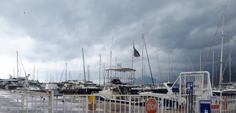 Ograda na barskoj marini