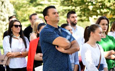 Sa nedavnog protesta studenata magistarskih studija ispred rektorata