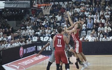 Sa utakmice Asvel - Olimpijakos