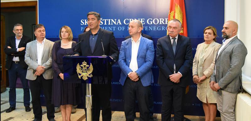Sa jedne od pres konferencija DF
