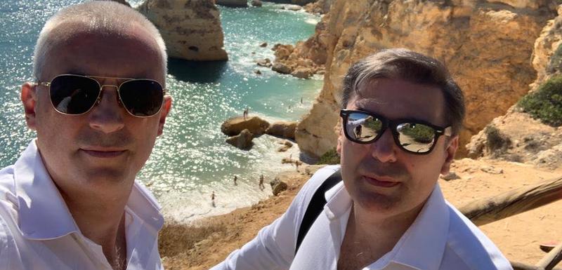 Nikčević i Bulatović u Portugalu