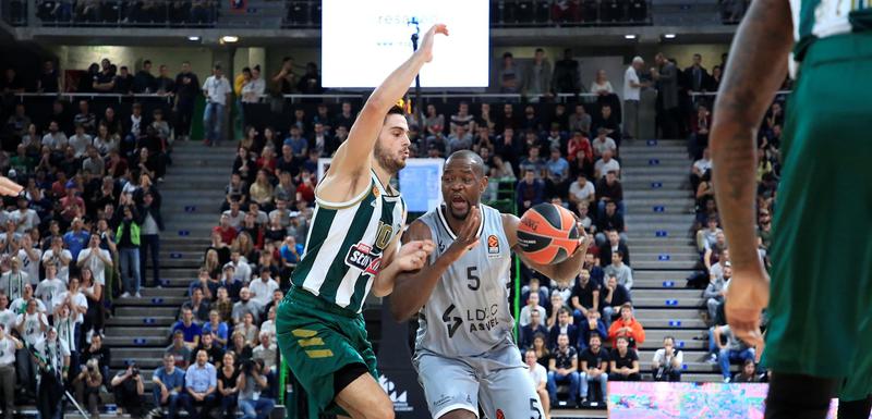 Šarl Kaudi (Asvel) na meču sa Panatinaikosom