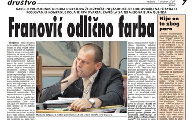 Vijesti, 11. oktobar 2009.