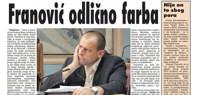 Vijesti, 11. oktobar 2009.