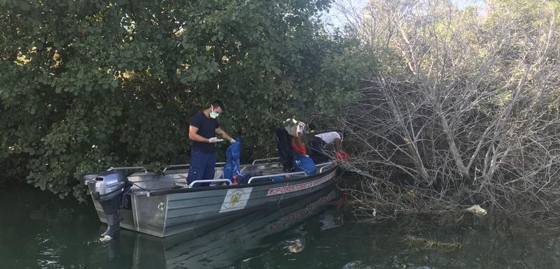 Sa akcije čišćenja rijeke Bojane