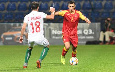 Debitant Nemanja Sekulić na večerašnjoj utakmici